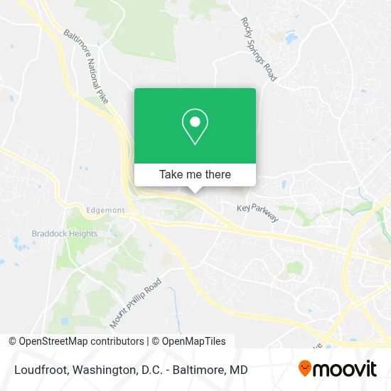 Loudfroot map