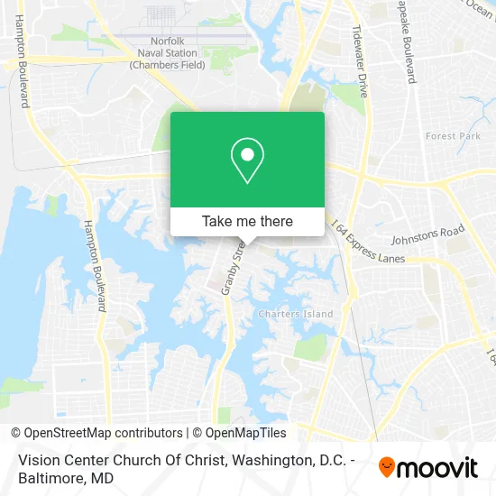 Vision Center Church Of Christ map