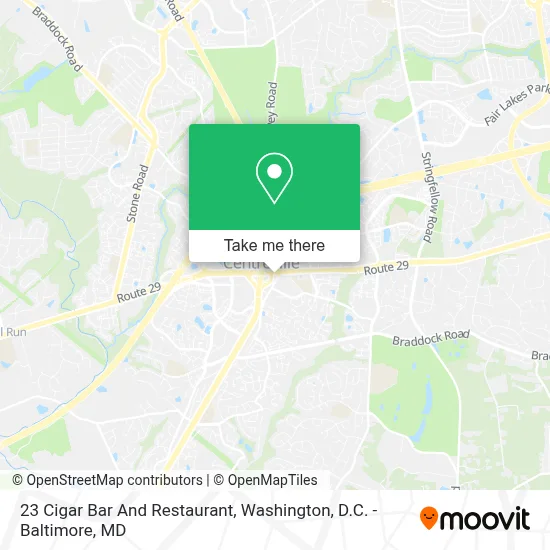 23 Cigar Bar And Restaurant map