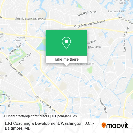 L.F.I Coaching & Development map