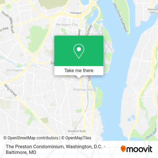 The Preston Condominium map