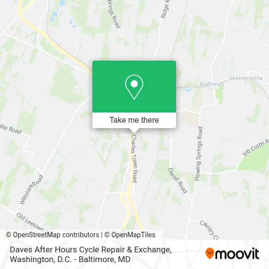 Daves After Hours Cycle Repair & Exchange map