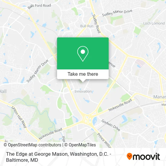 The Edge at George Mason map