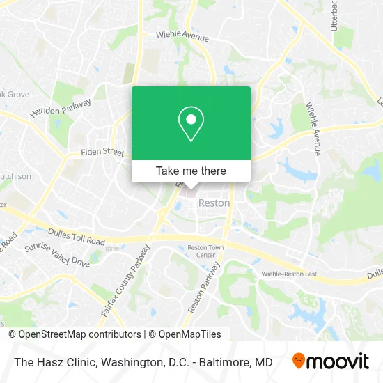 The Hasz Clinic map
