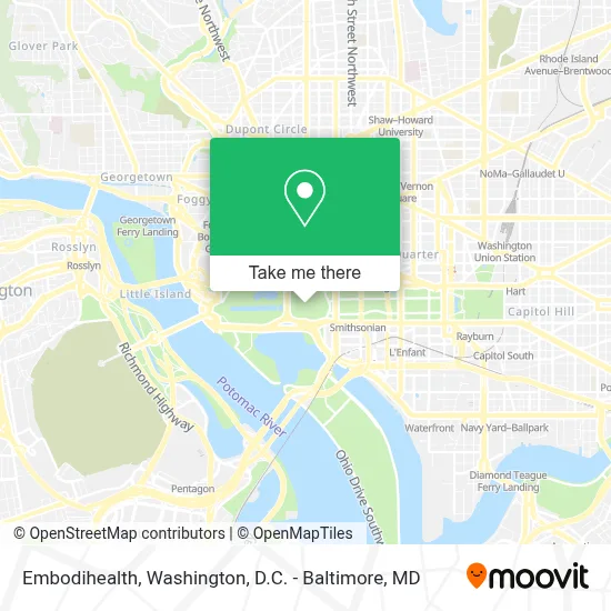 Embodihealth map
