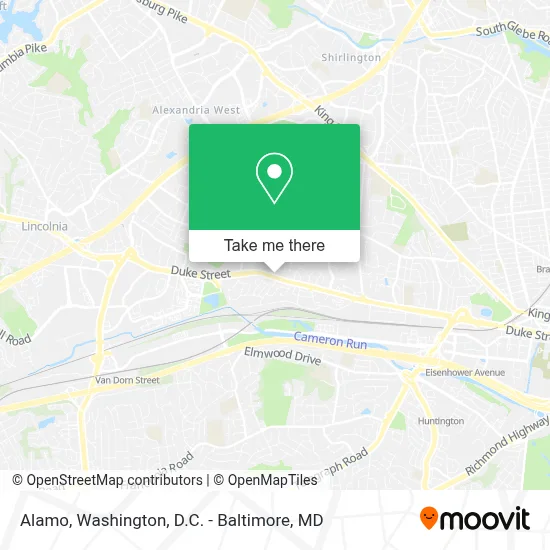 Alamo map