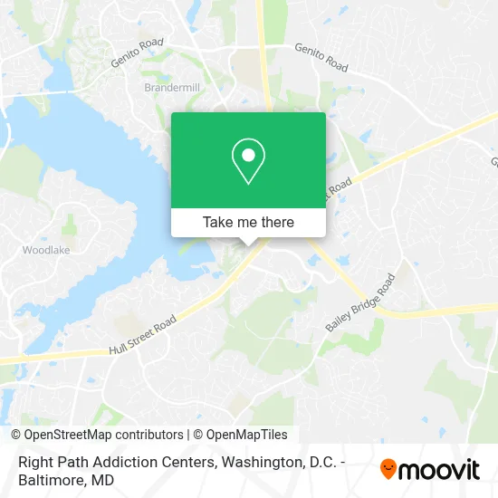 Right Path Addiction Centers map