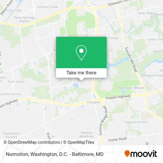 Numotion map