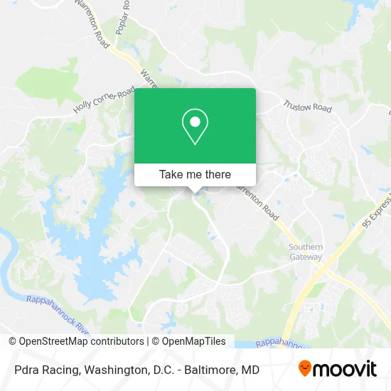 Pdra Racing map
