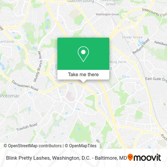 Blink Pretty Lashes map