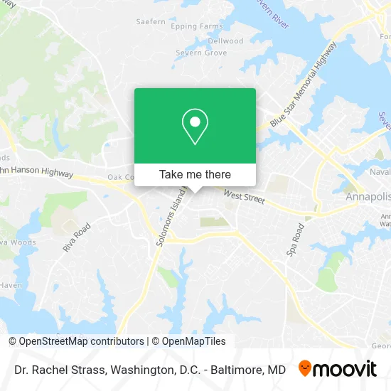 Dr. Rachel Strass map