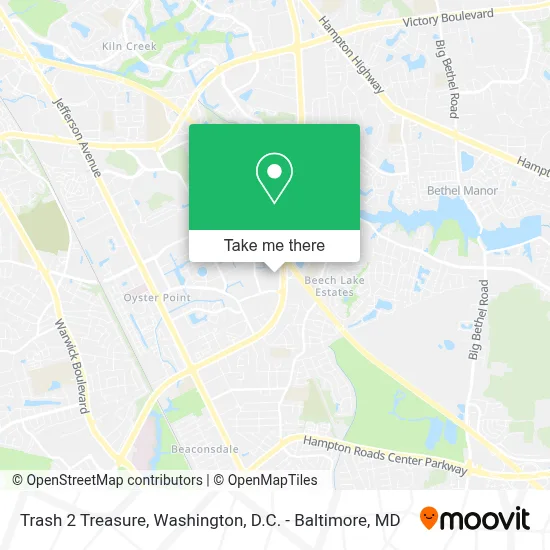 Trash 2 Treasure map