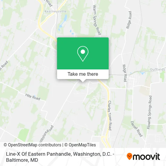 Line-X Of Eastern Panhandle map