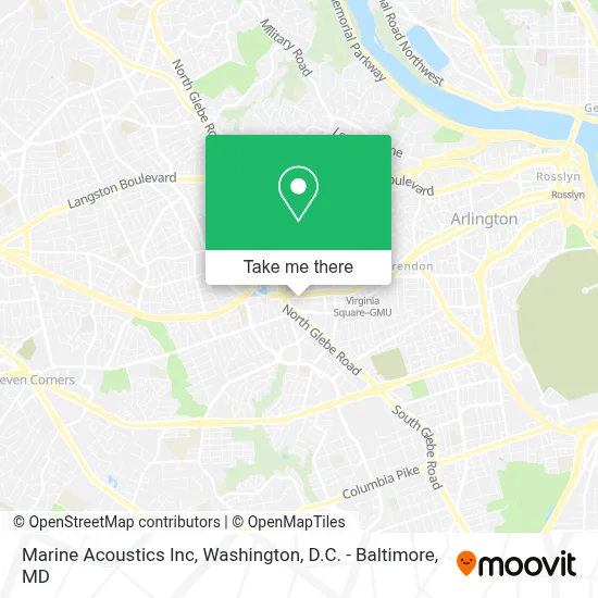 Marine Acoustics Inc map
