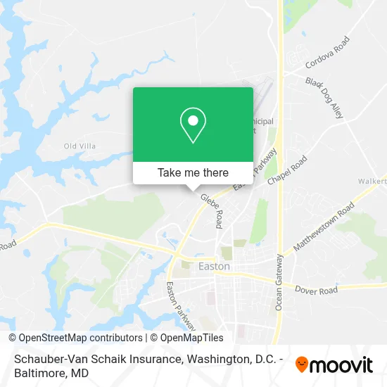Schauber-Van Schaik Insurance map