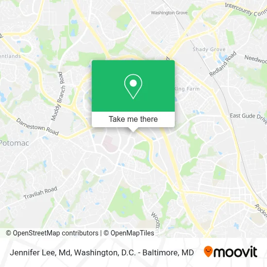 Jennifer Lee, Md map