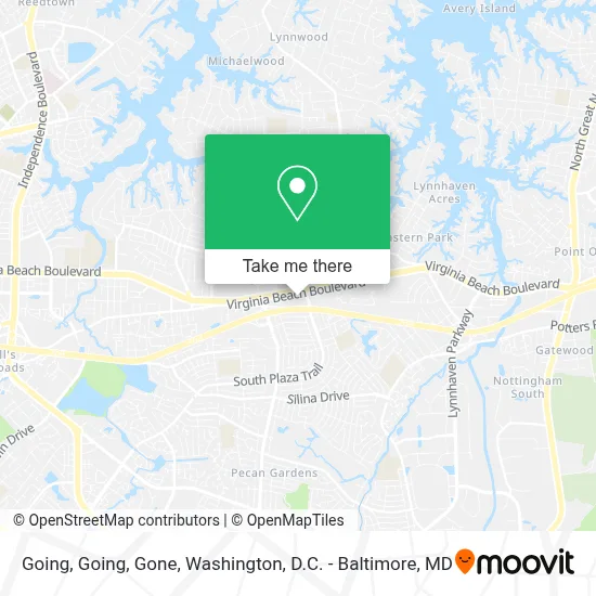 Going, Going, Gone map