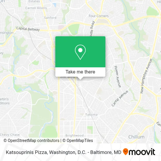 Katsouprinis Pizza map