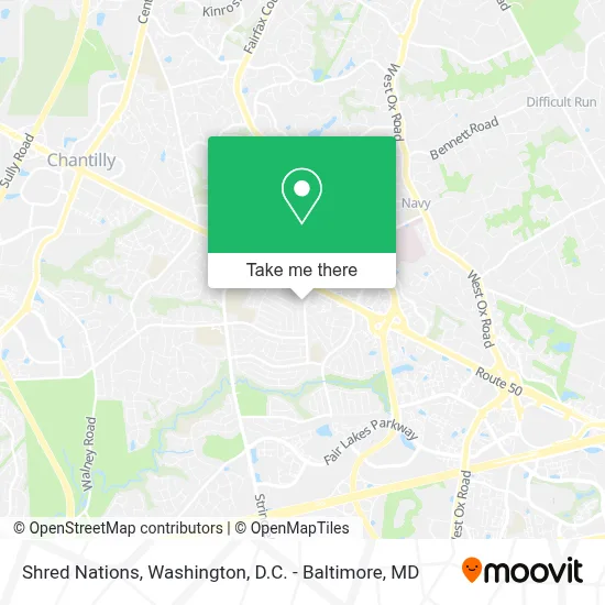 Shred Nations map