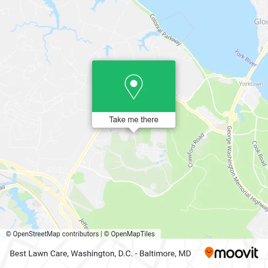Best Lawn Care map