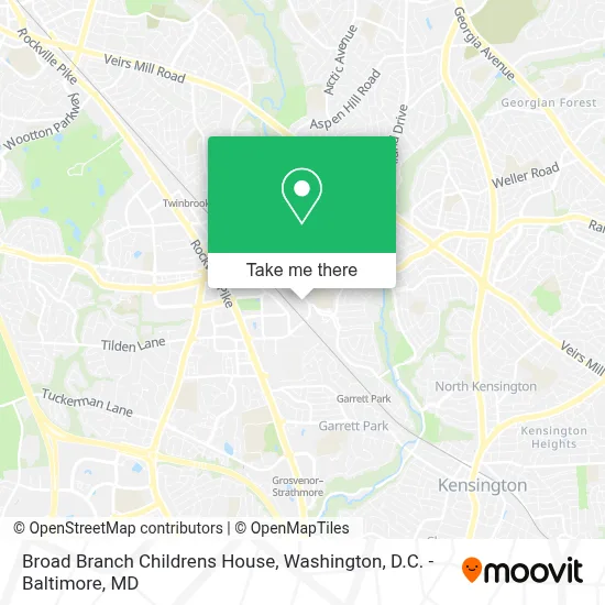 Broad Branch Childrens House map