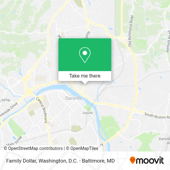 Family Dollar map