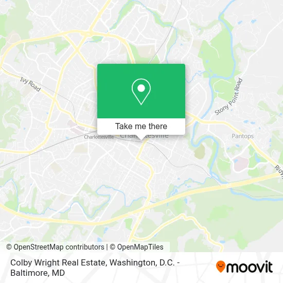 Colby Wright Real Estate map