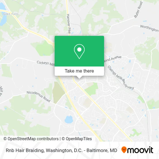 Rnb Hair Braiding map