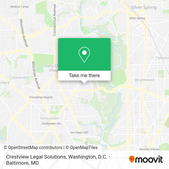Crestview Legal Solutions map