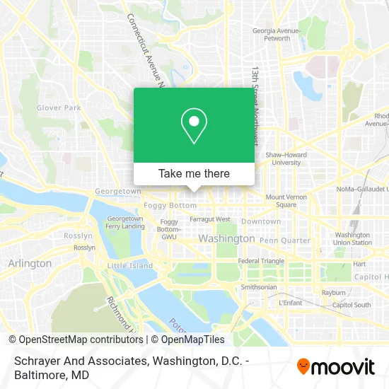 Schrayer And Associates map