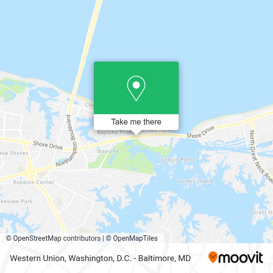 Western Union map