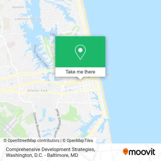 Comprehensive Development Strategies map