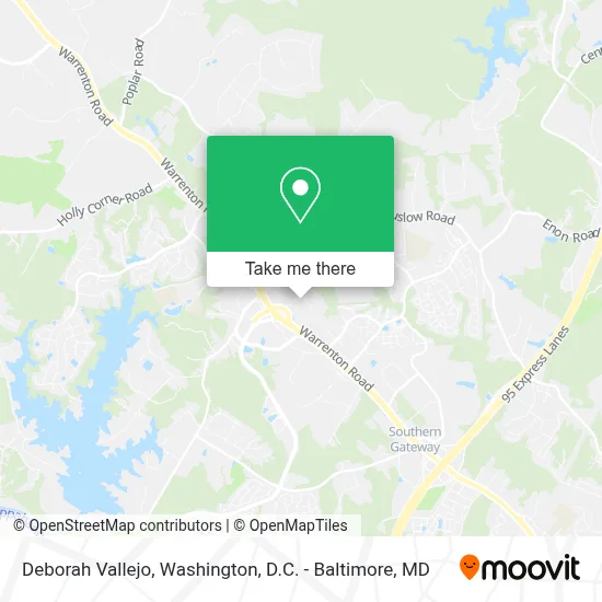 Deborah Vallejo map