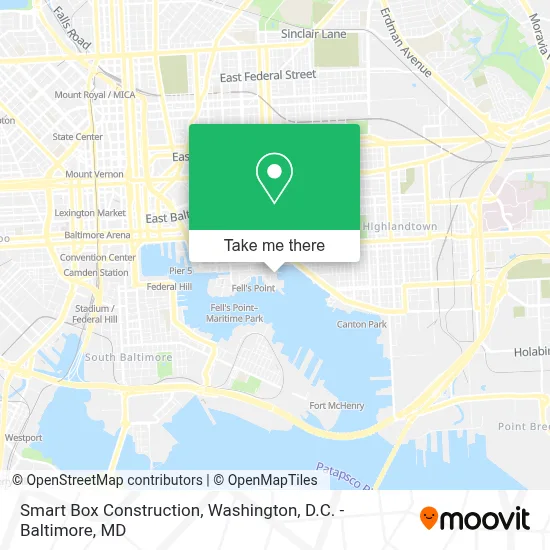 Smart Box Construction map