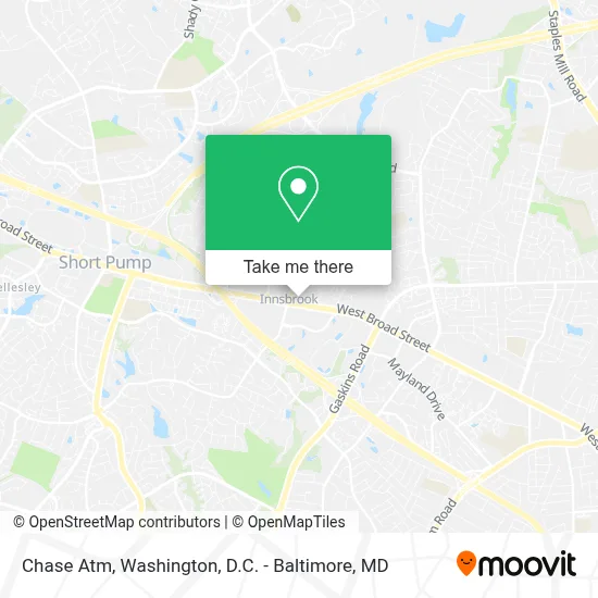 Chase Atm map