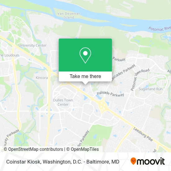 Coinstar Kiosk map
