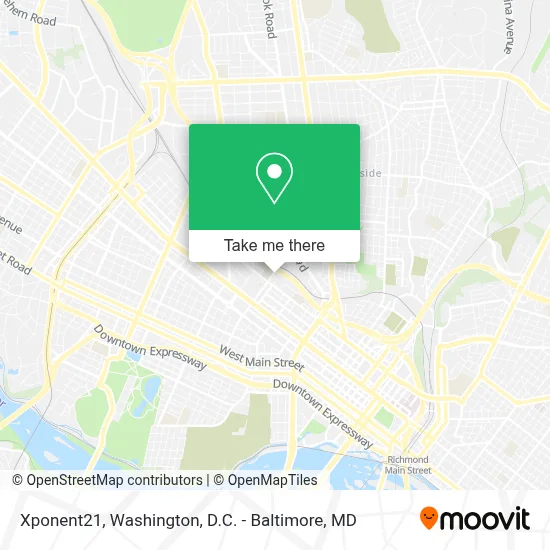 Xponent21 map