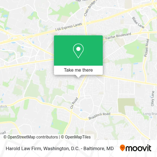 Harold Law Firm map