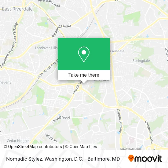 Nomadic Stylez map