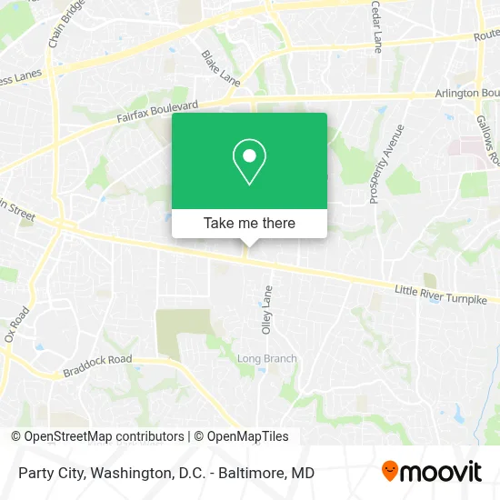 Party City map