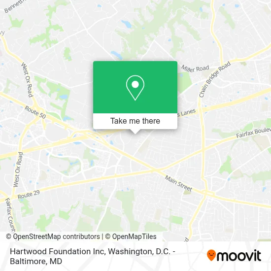 Hartwood Foundation Inc map