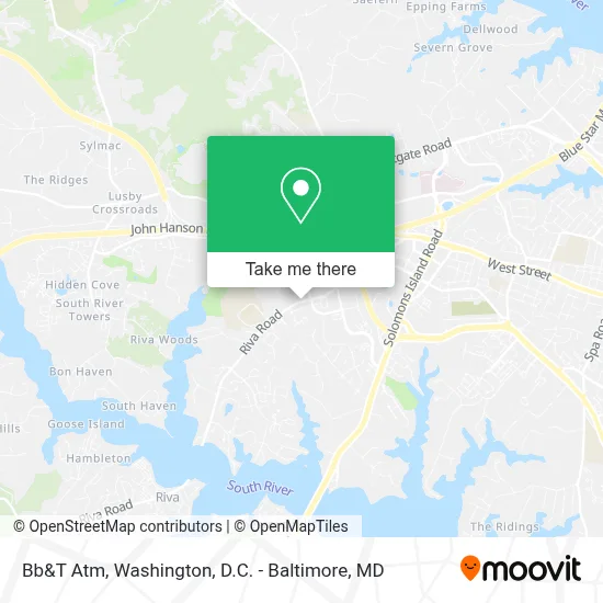 Bb&T Atm map