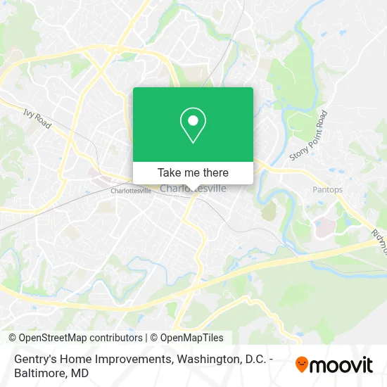 Gentry's Home Improvements map