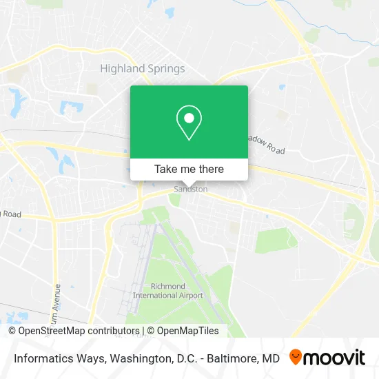 Informatics Ways map