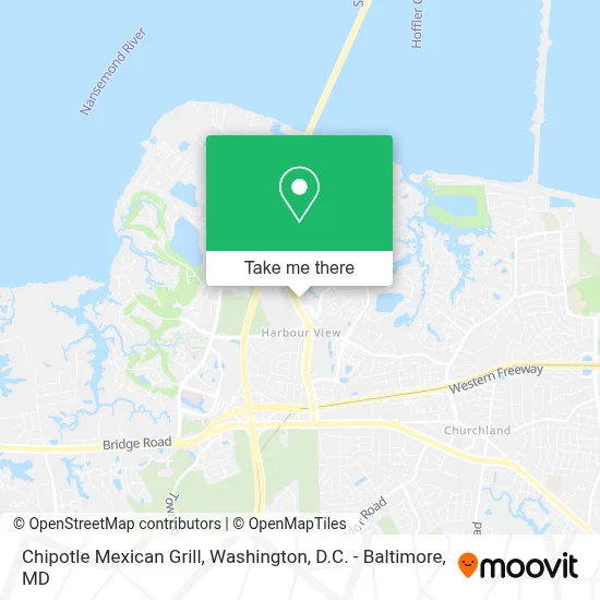 Chipotle Mexican Grill map