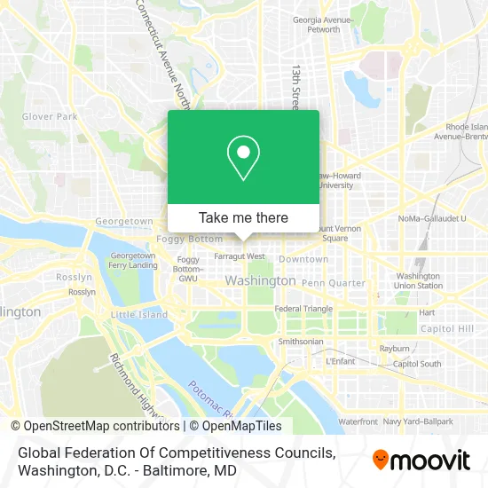 Global Federation Of Competitiveness Councils map