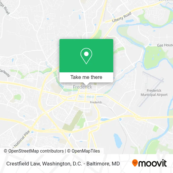 Crestfield Law map