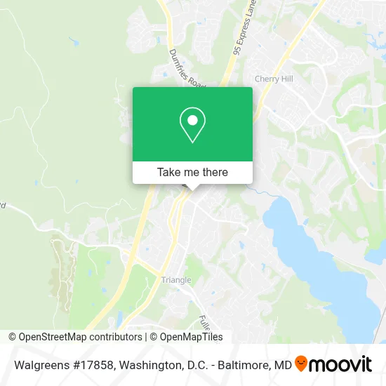 Walgreens #17858 map