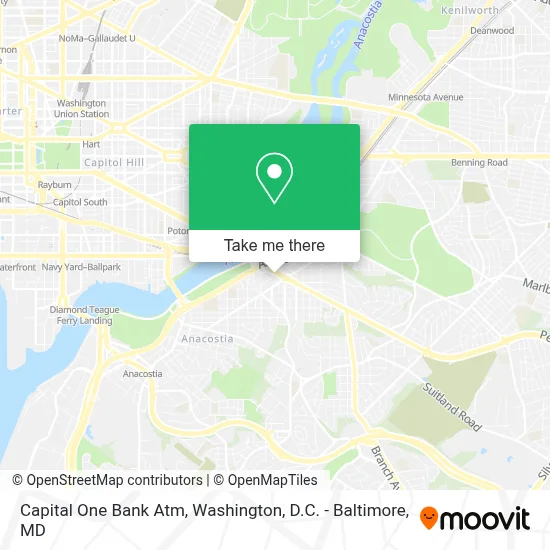 Capital One Bank Atm map