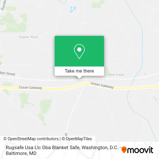 Rugsafe Usa Llc Dba Blanket Safe map